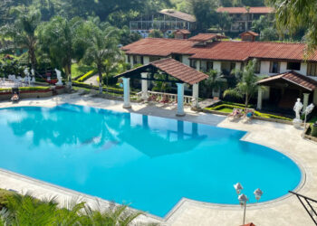 Dan Chaput standing on a tropical property in Santa Teresa, Costa Rica, representing Costa Private Loans' personalized financing services for real estate and business projects.