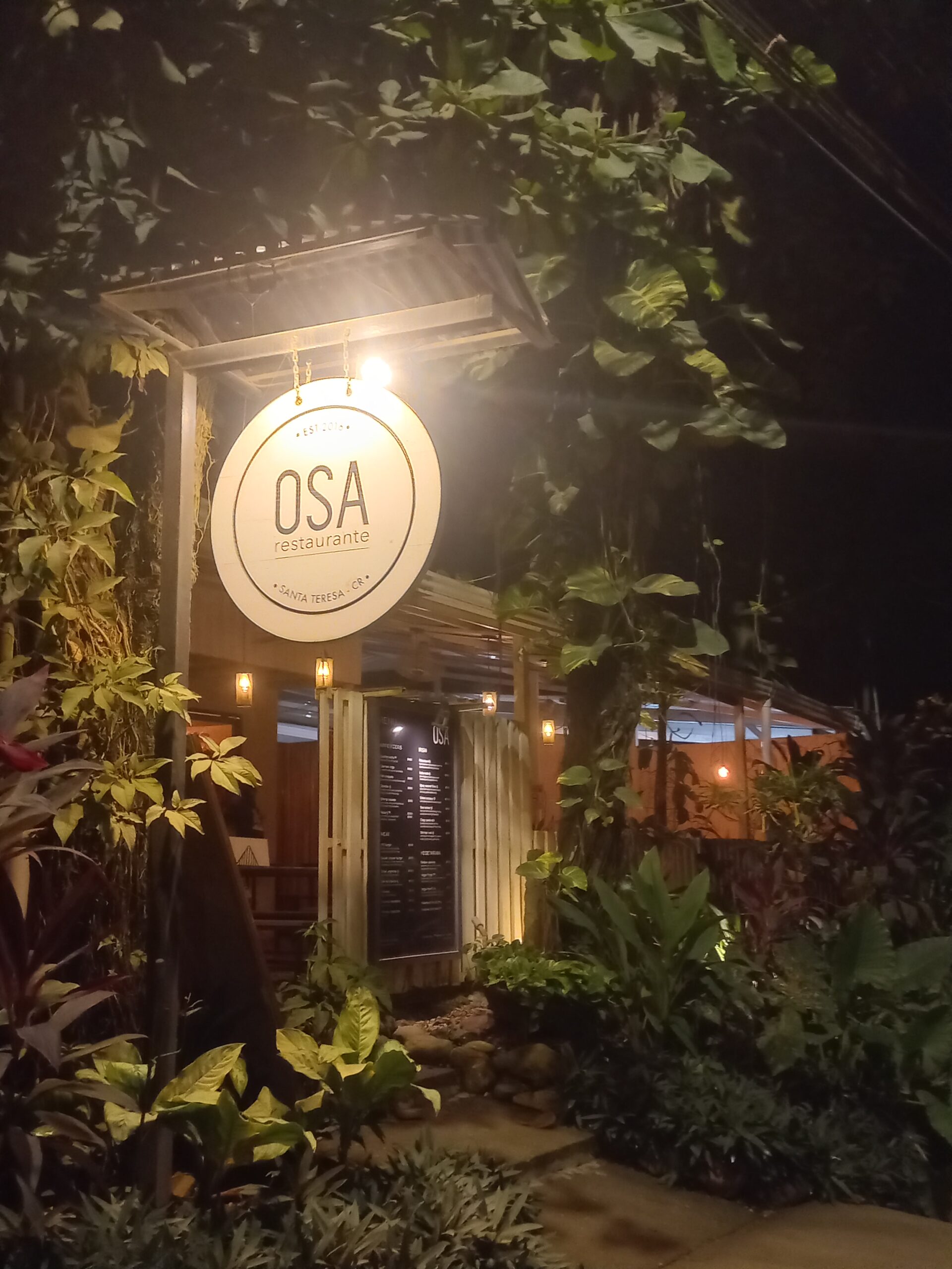 Osa Restaurant Santa Teresa