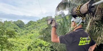 Zipline in Malpais Costa Rica