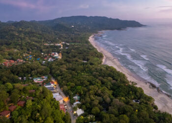 Santa Teresa Coastline Aerial View