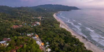 Santa Teresa Coastline Aerial View
