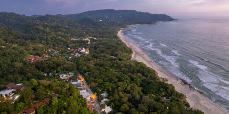 Santa Teresa Coastline Aerial View