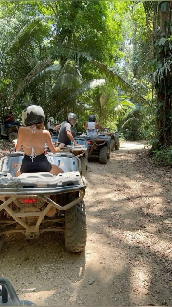 friends riding ATVs Santa Teresa Costa Rica travel safety tips