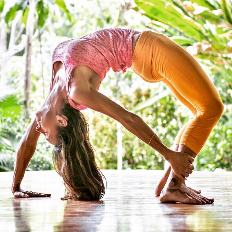 Yoga class at Pranamar yoga studio in Santa Teresa